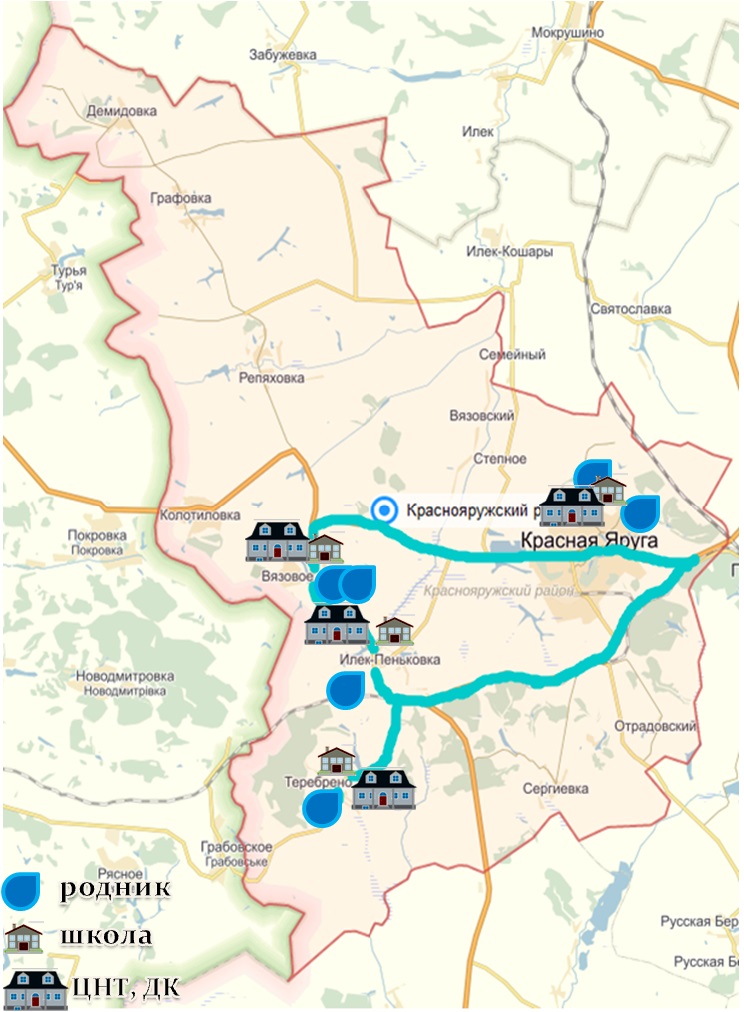 Карта графовка белгородская область